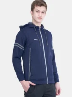 TYKA Hoodie Fleece Navy R 150x200