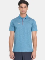 TYKA POLO Milo MelangeCyan F 150x200