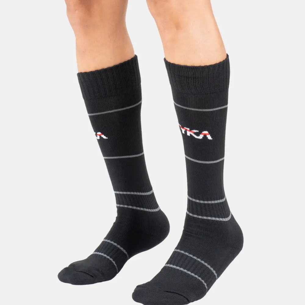 TYKA Socks FootballBasic Black F