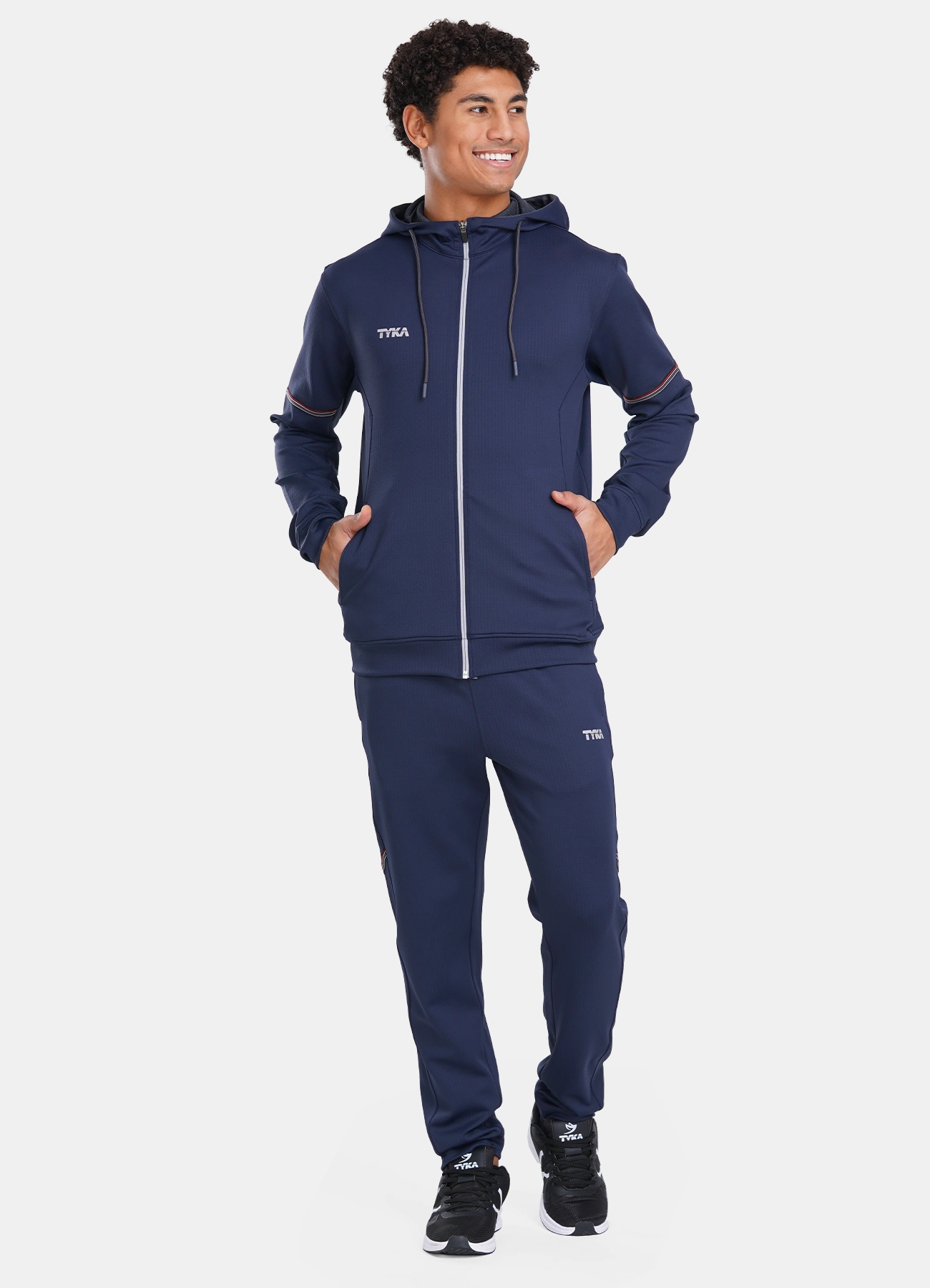 TYKA Tracksuit AXISHOODED Navy F