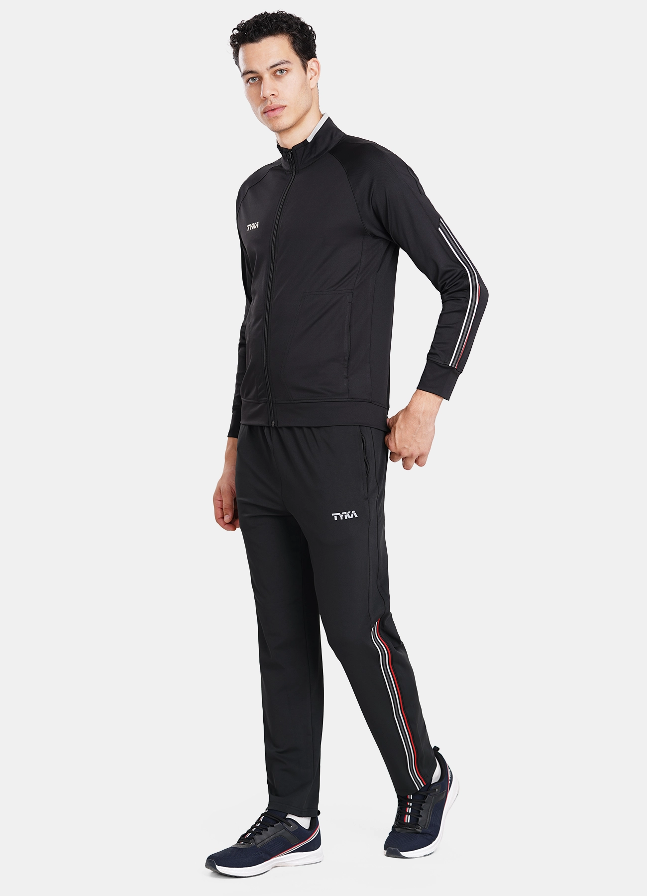 TYKA Tracksuit Challenger Black L