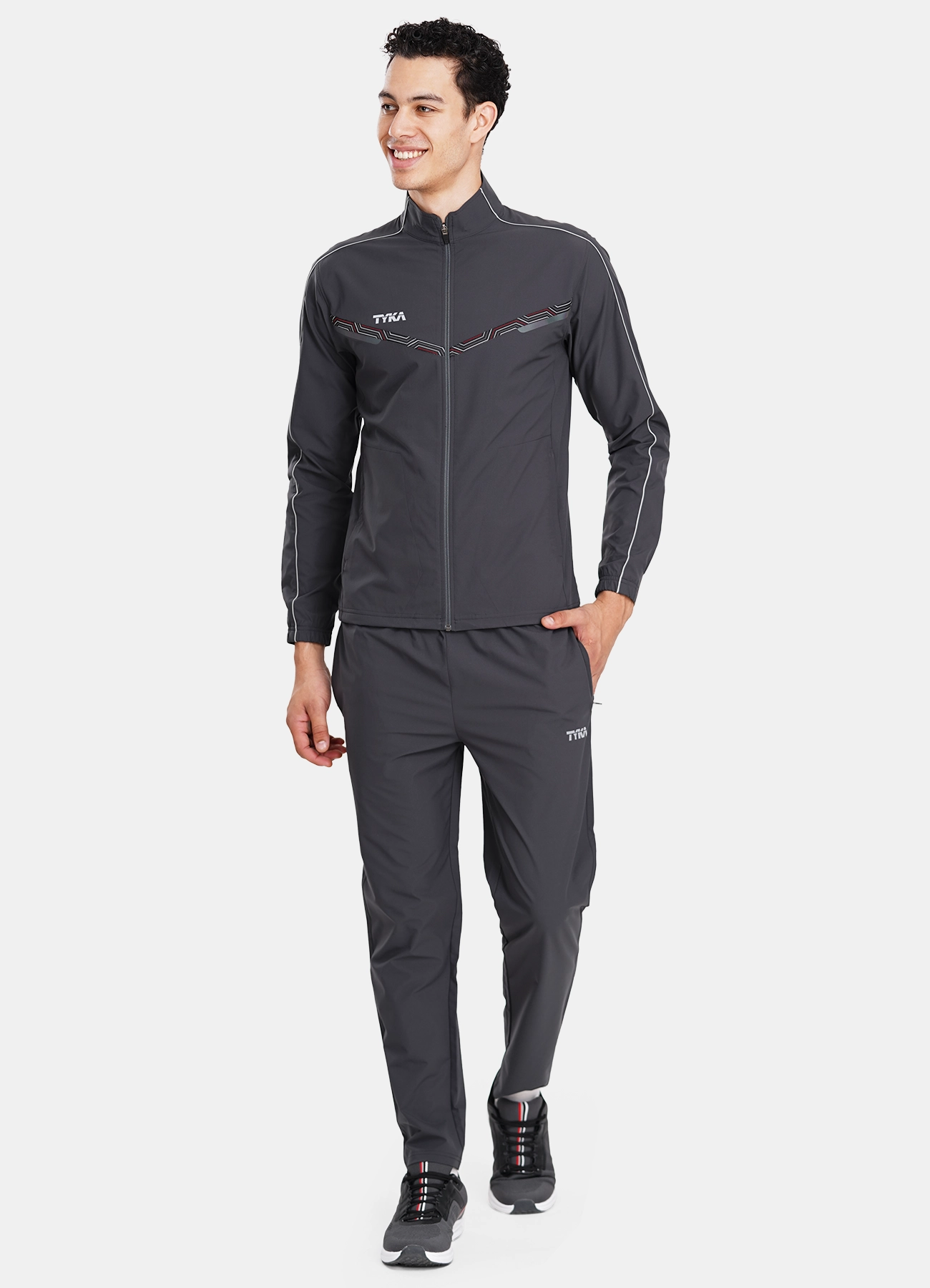 TYKA Tracksuit Milan DarkGrey F