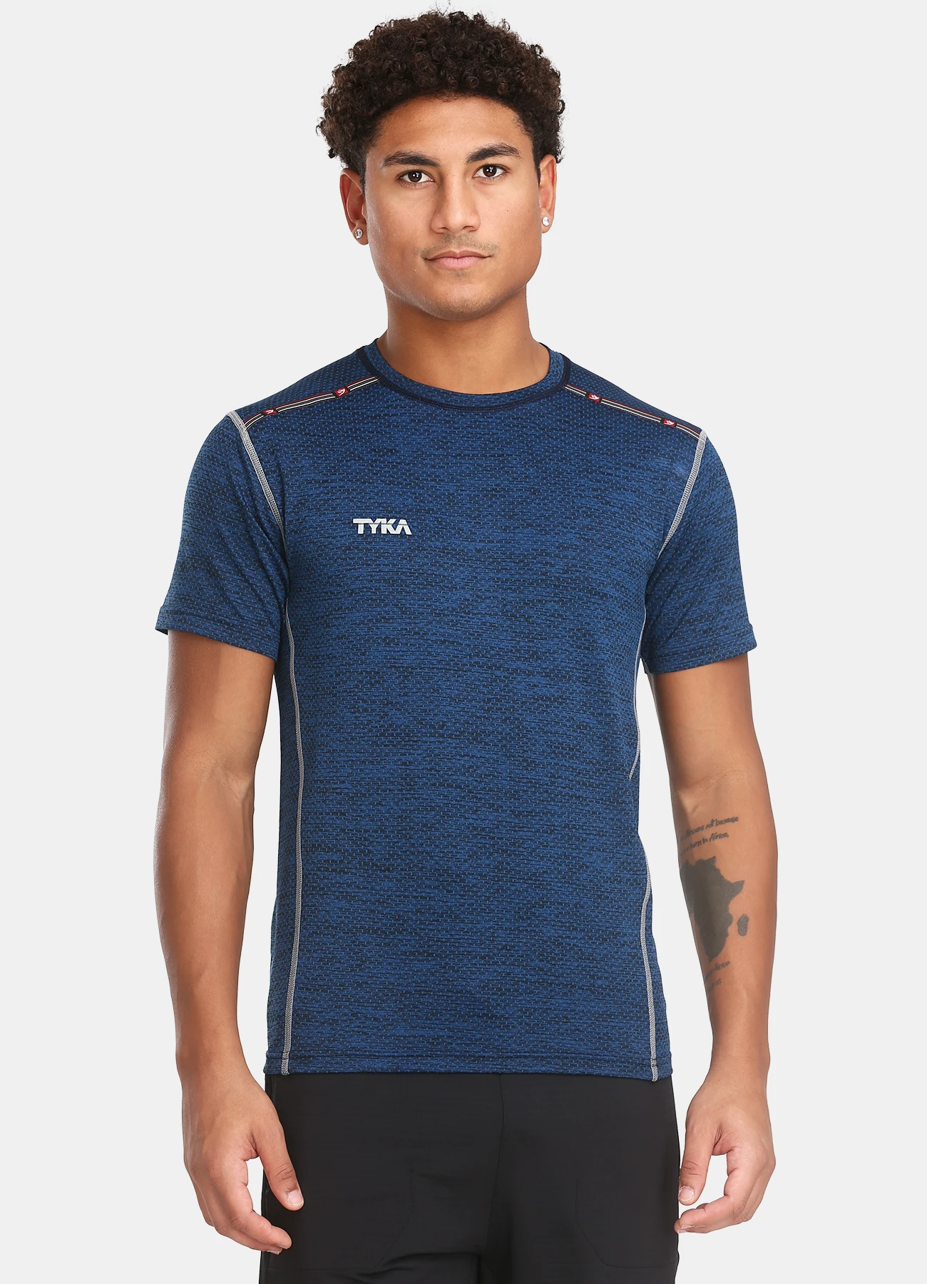 TYKA Tshirt Splash Navy F