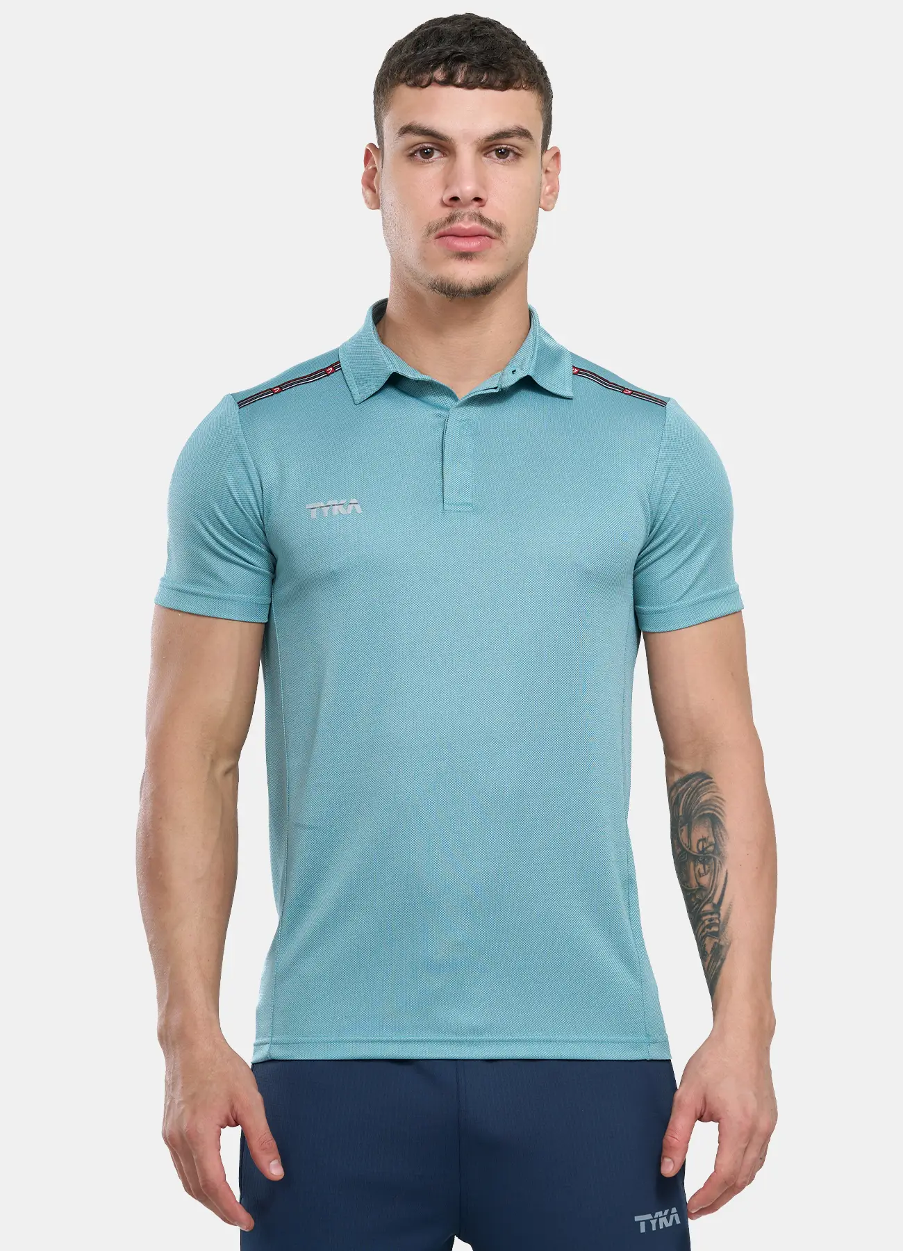 mask polo sea green 1